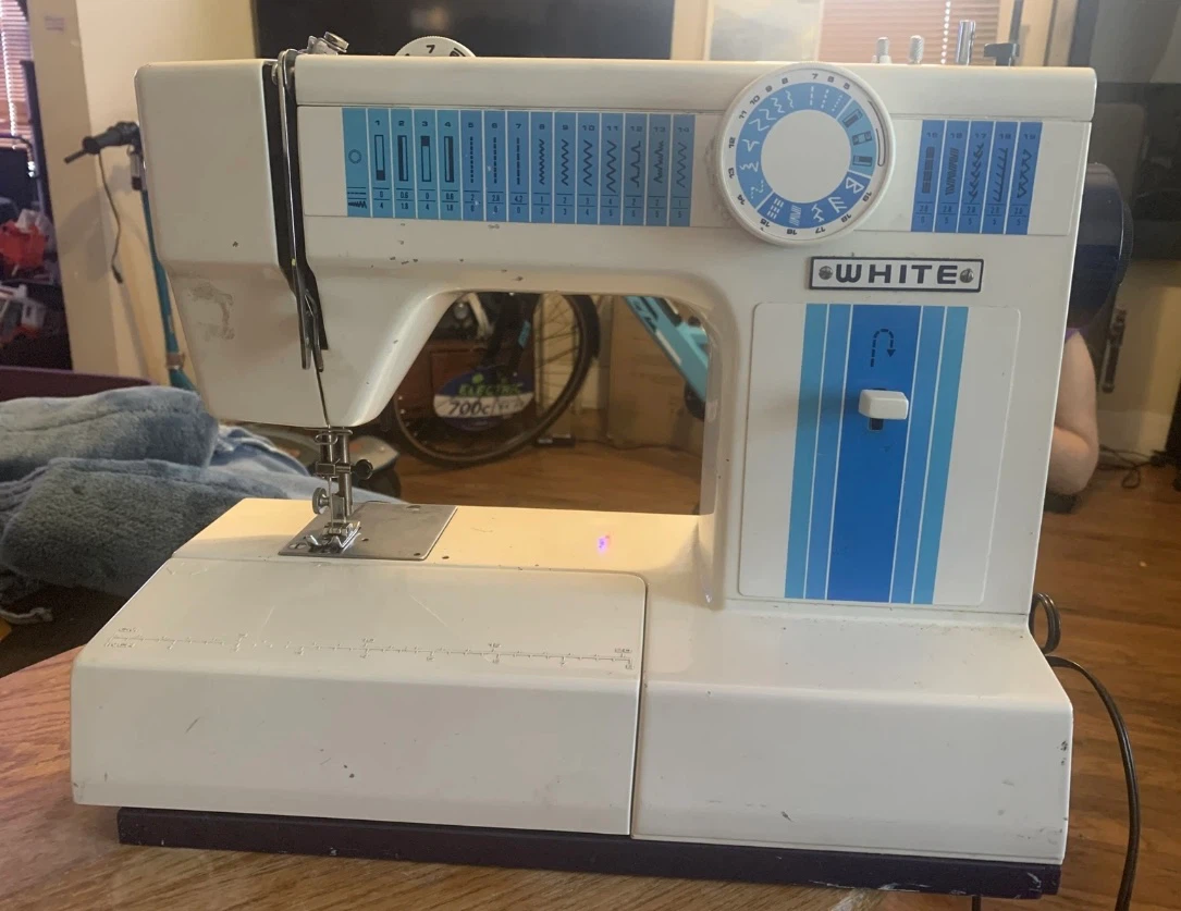 White Sewing Machine