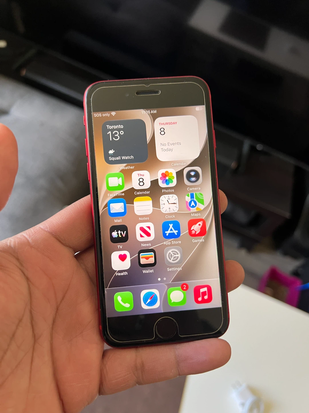 Apple iPhone SE 2 RED Bell Sim only