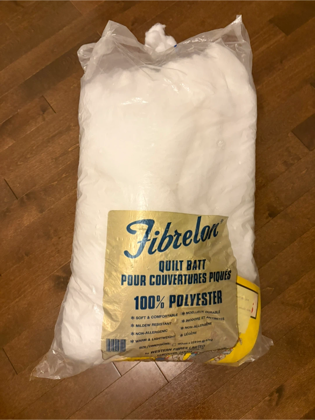 Fibrelon 100% Polyester Quilt Batt