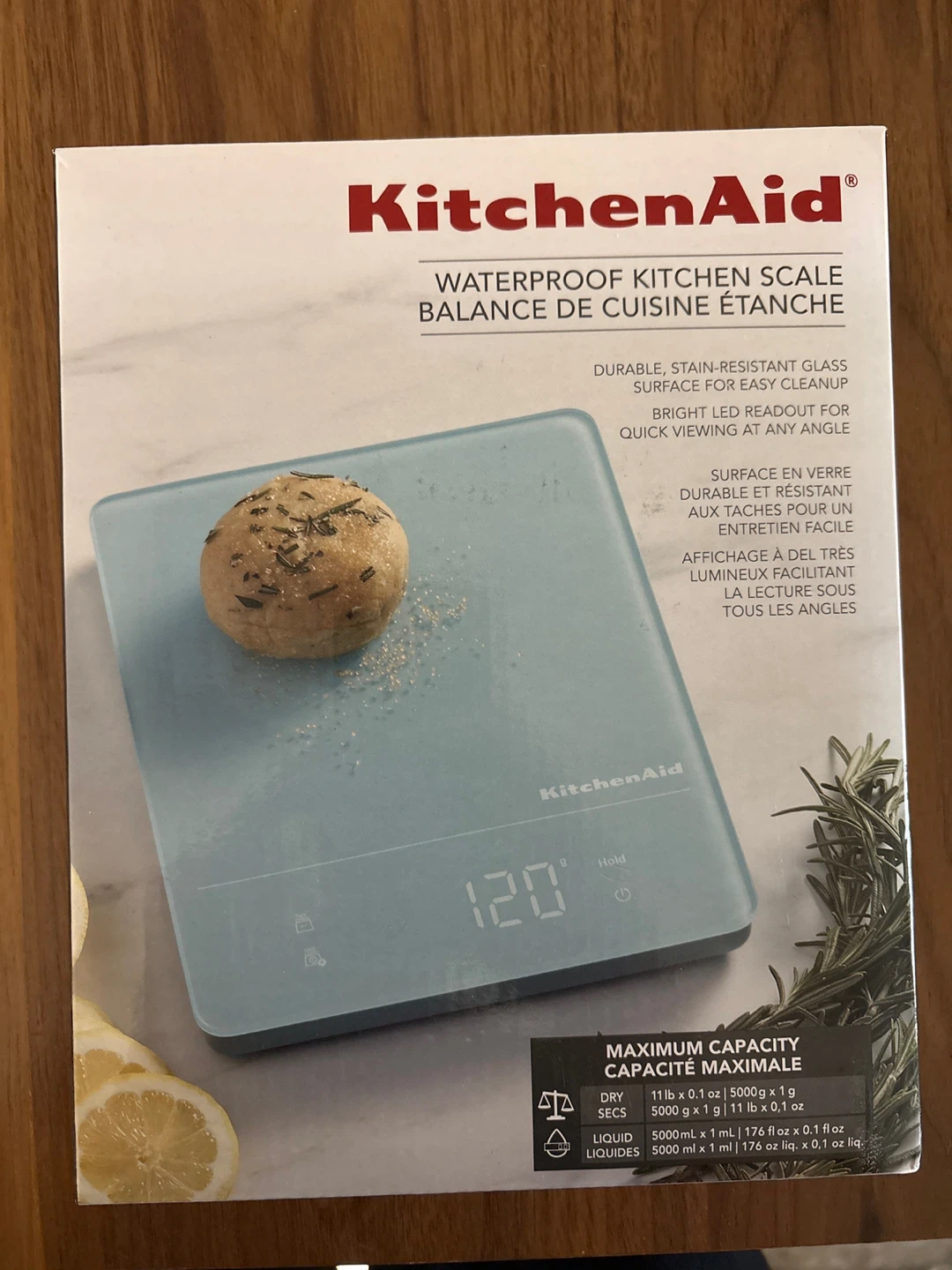 Brand new never used KitchenAid Waterproof Kitchen Scale