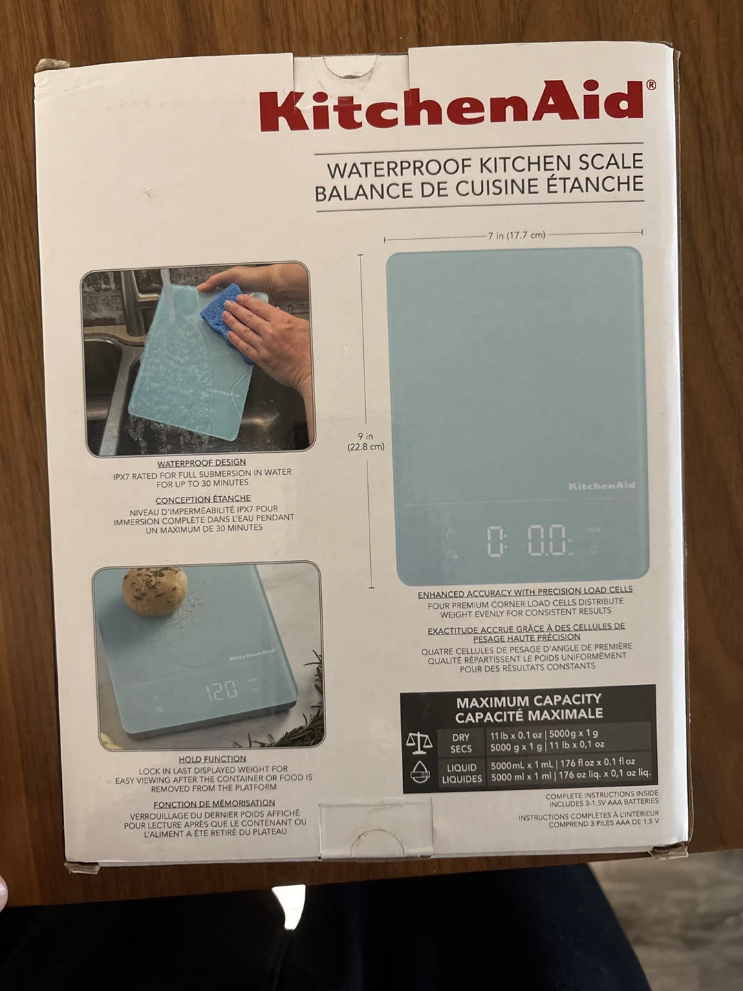 Brand new never used KitchenAid Waterproof Kitchen Scale - photo 2