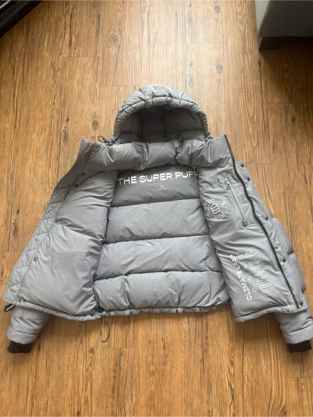 Aritzia The Super Puff Jacket - Grey - photo 3