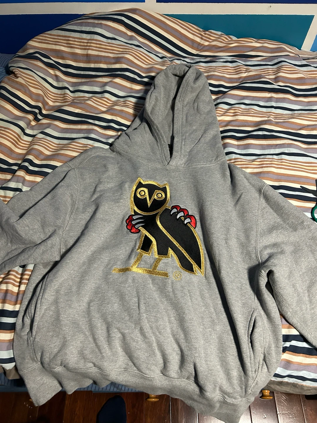 OVO x Jurassic Park hoodie size L
