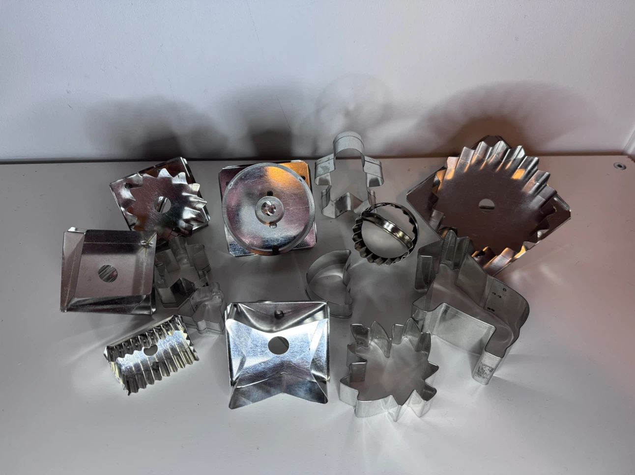 Assorted Metal Cookie Cutters