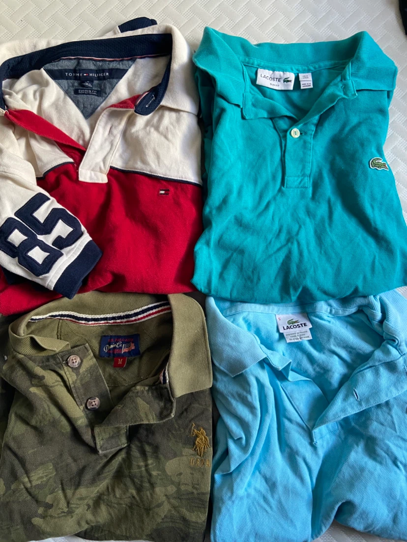 Set of 4 Premium Brand Polo Shirts