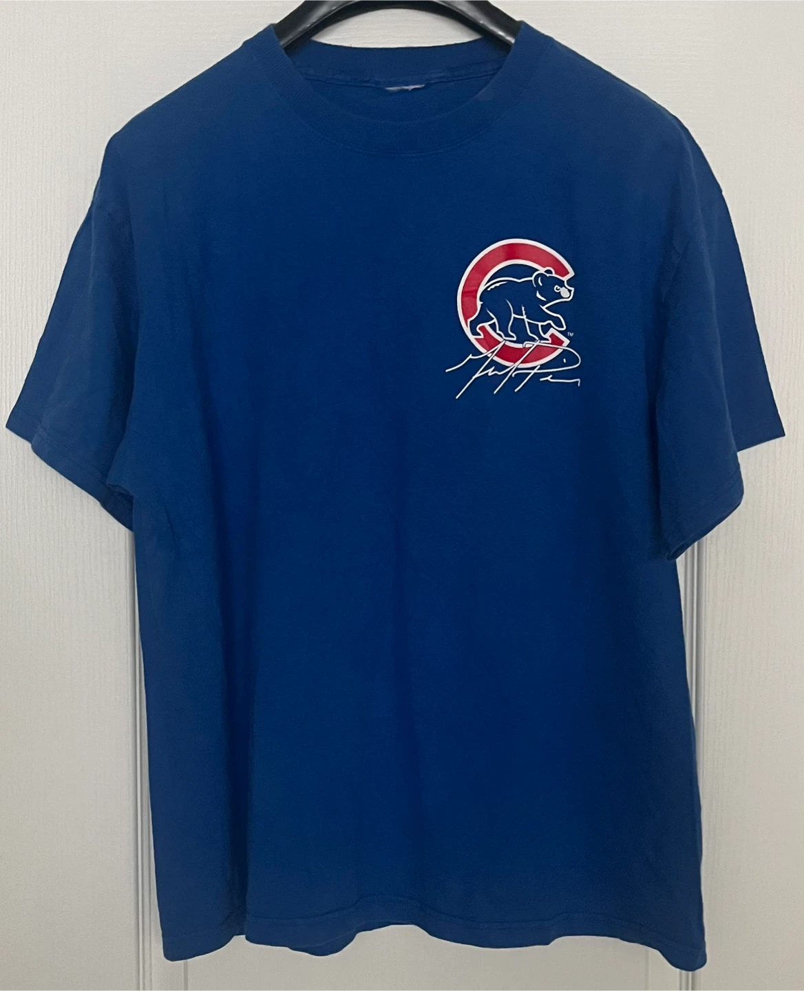 Vintage Chicago Cubs T-Shirt Mark Prior Jersey Style