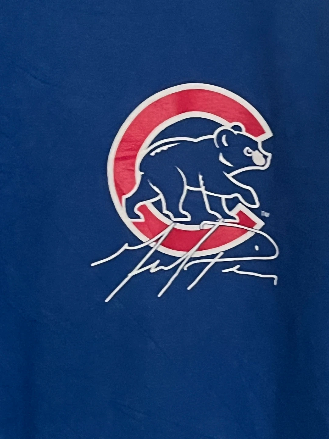 Vintage Chicago Cubs T-Shirt Mark Prior Jersey Style - photo 2