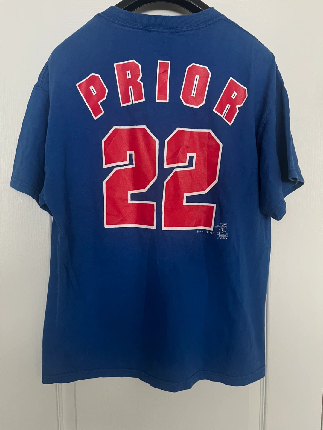 Vintage Chicago Cubs T-Shirt Mark Prior Jersey Style - photo 3