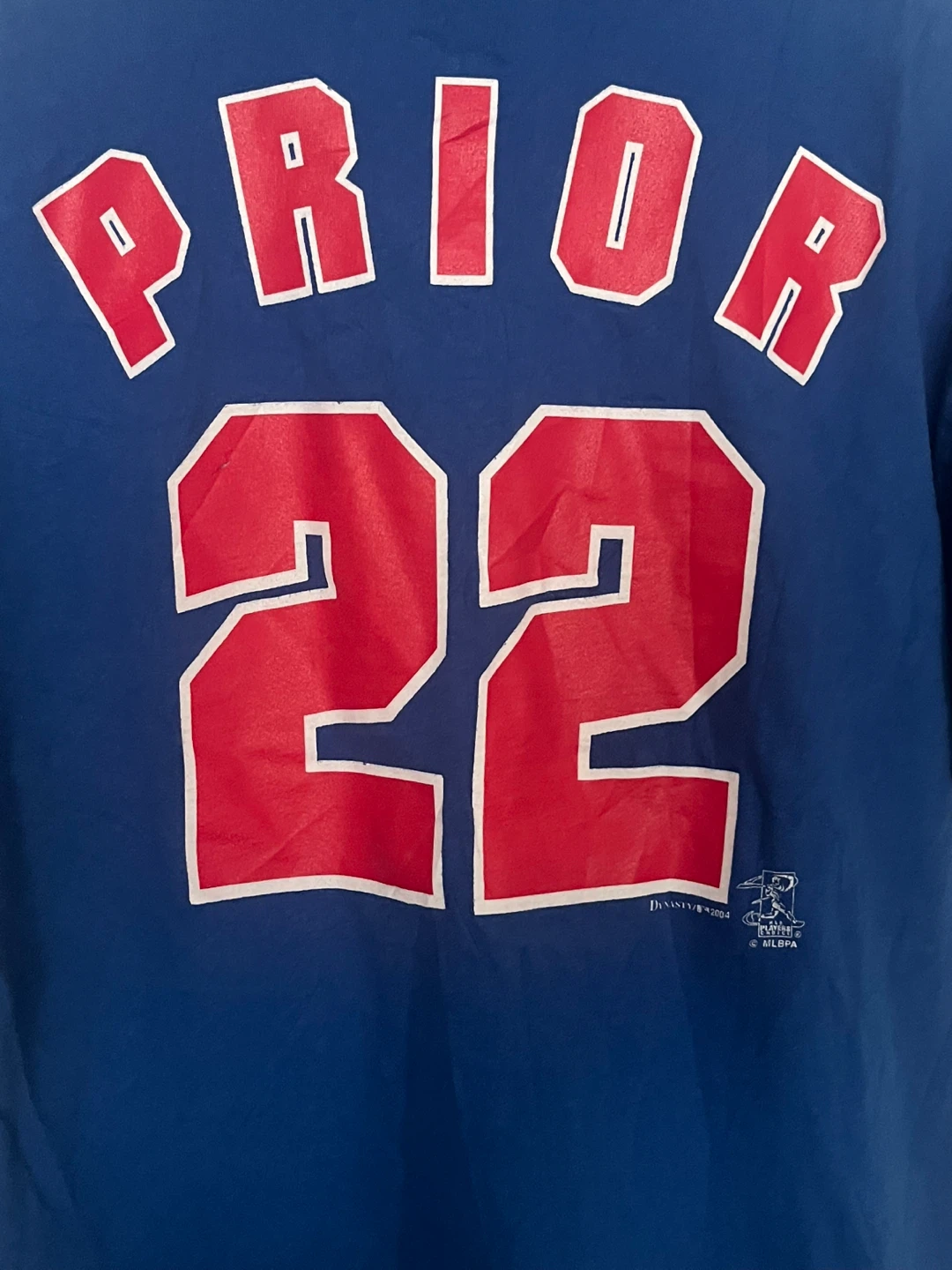 Vintage Chicago Cubs T-Shirt Mark Prior Jersey Style - photo 4