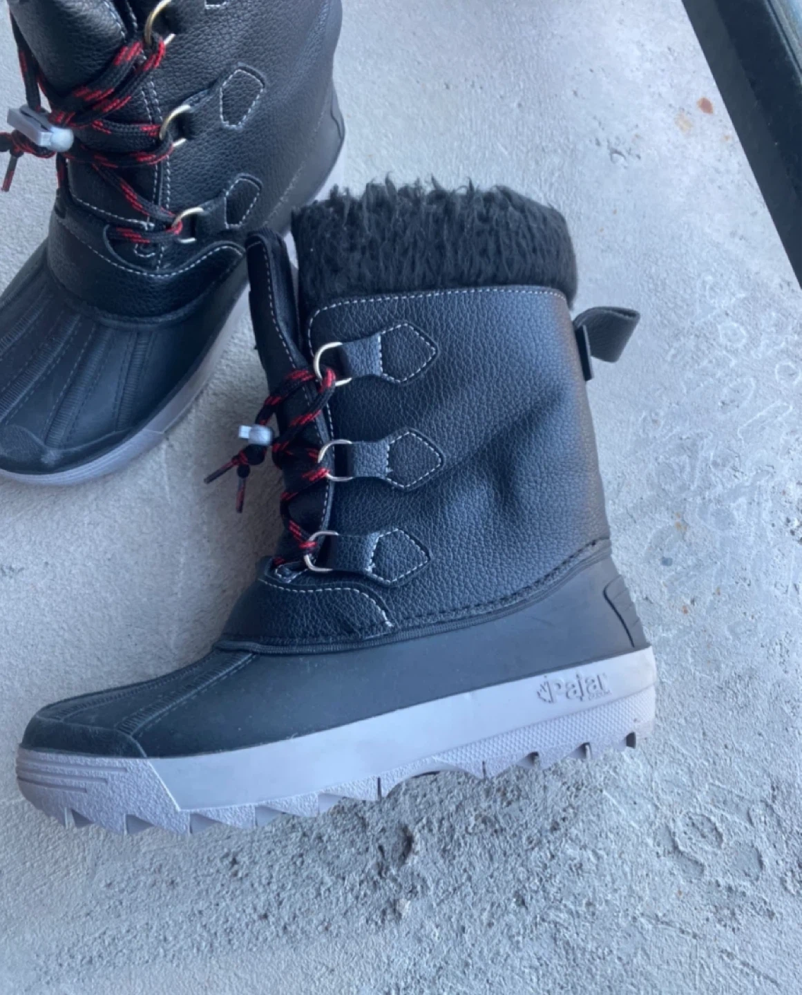 Pajar Black Winter Boots Youth - photo 4