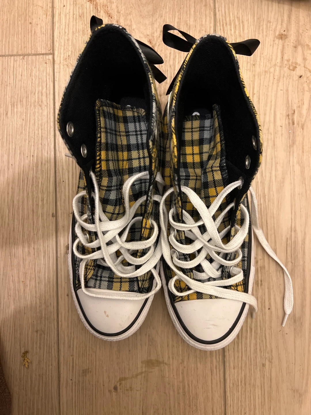 Converse All Star Plaid High-Tops