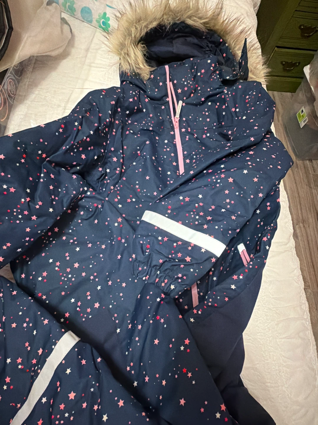 H&M Kids Star Print Winter Snowsuit - photo 2