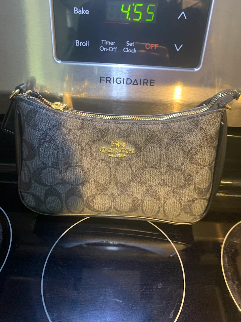 Coach Signature Canvas Mini Bag
