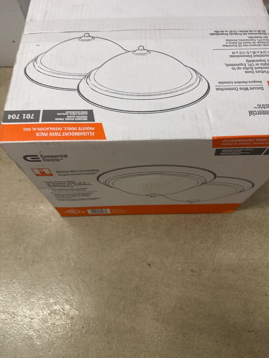 Commercial Electric Flushmount Twin Pack - photo 2