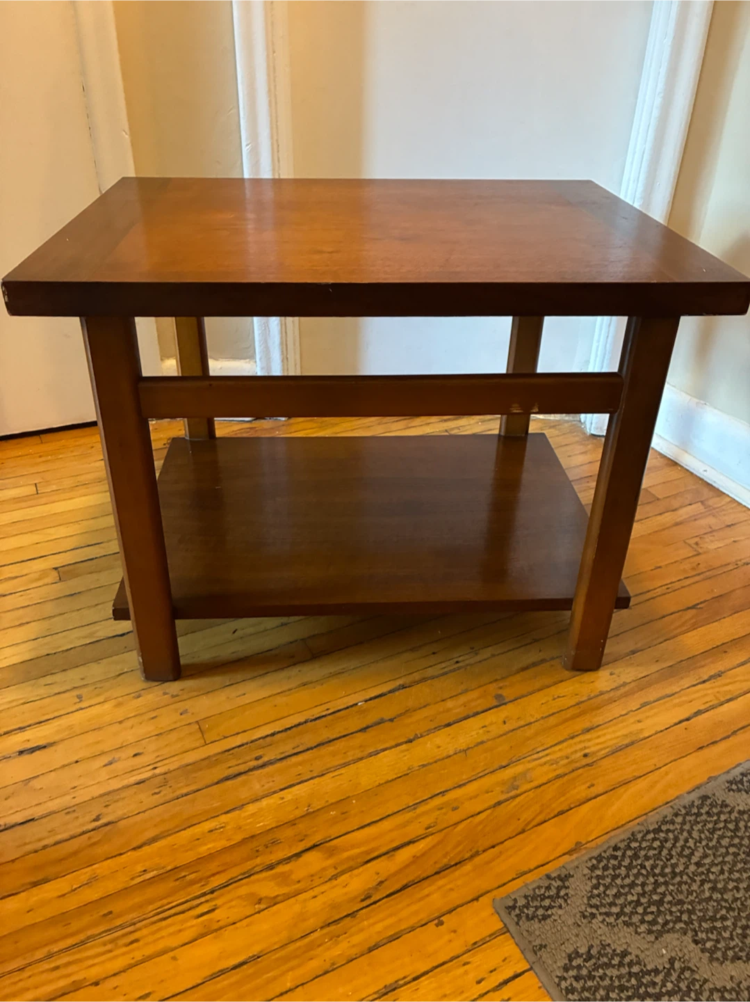 Vintage Mid-Century Modern Lane Walnut End Table