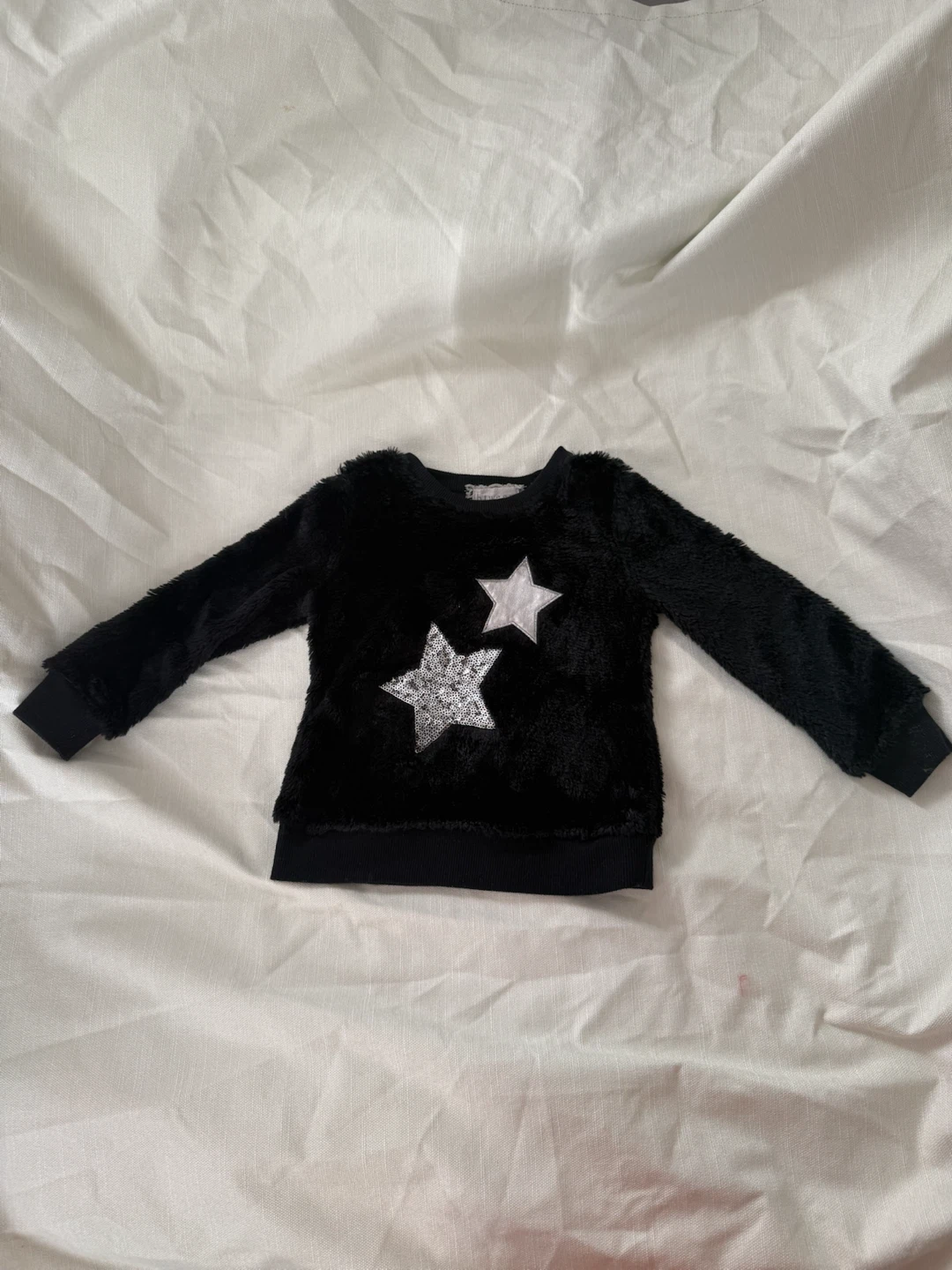 2 btween fuzzy toddler sweaters - photo 2