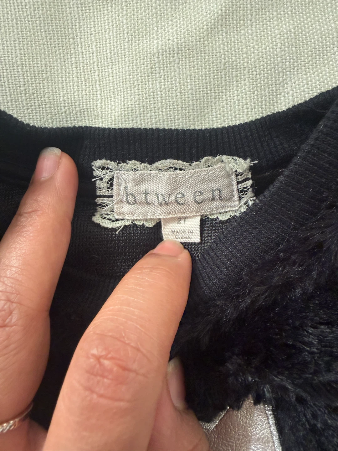 2 btween fuzzy toddler sweaters - photo 4