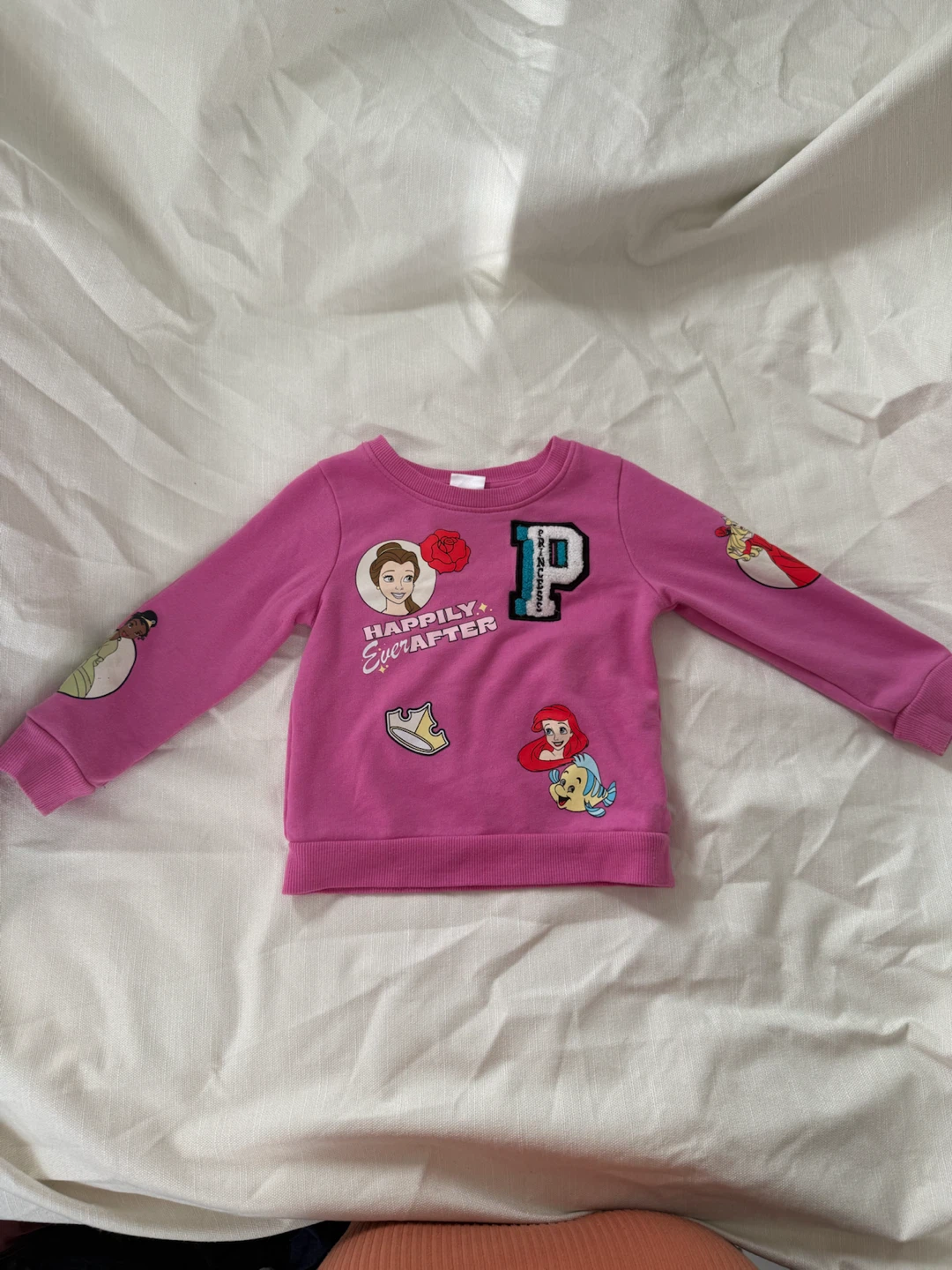 Disney Princess Pink Sweatshirt