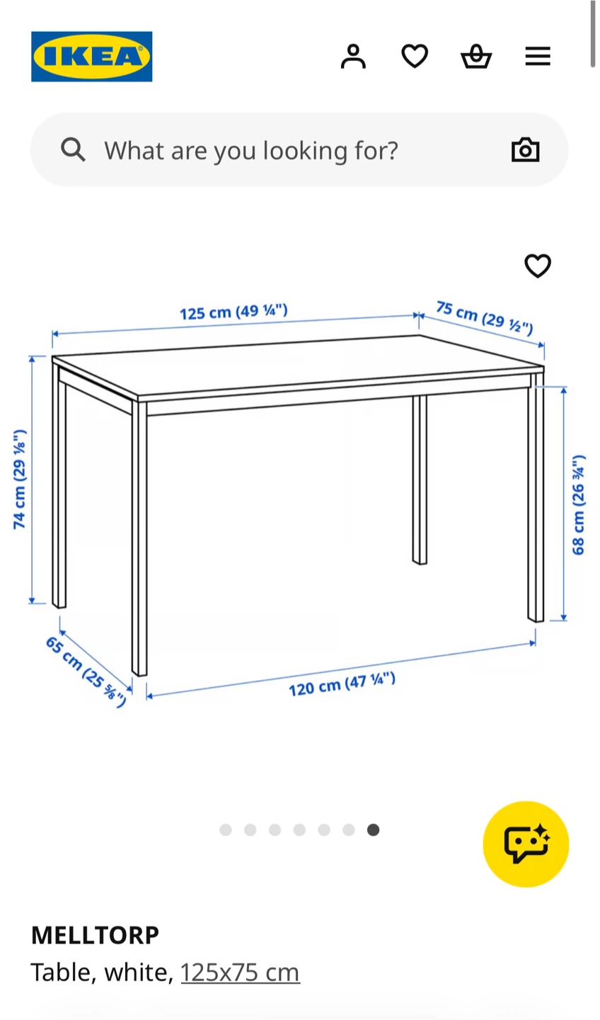 IKEA MELLTORP Table - photo 5