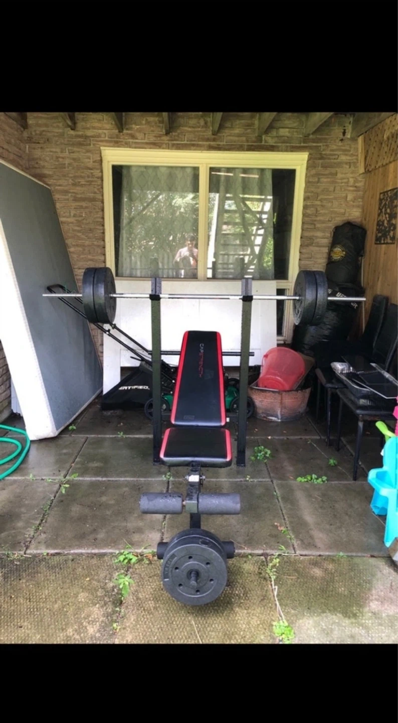 Benchpress + Bar + Weights - photo 4