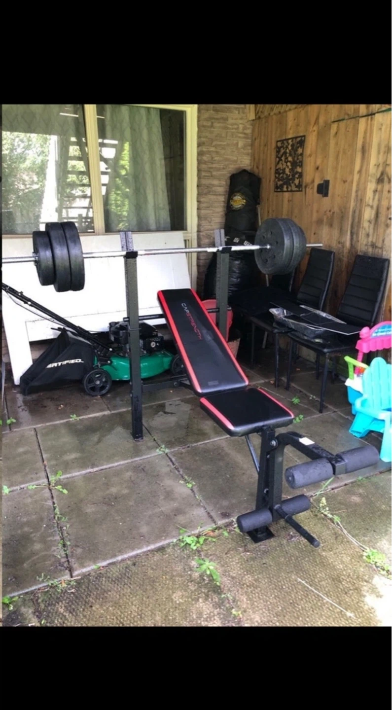 Benchpress + Bar + Weights - photo 5