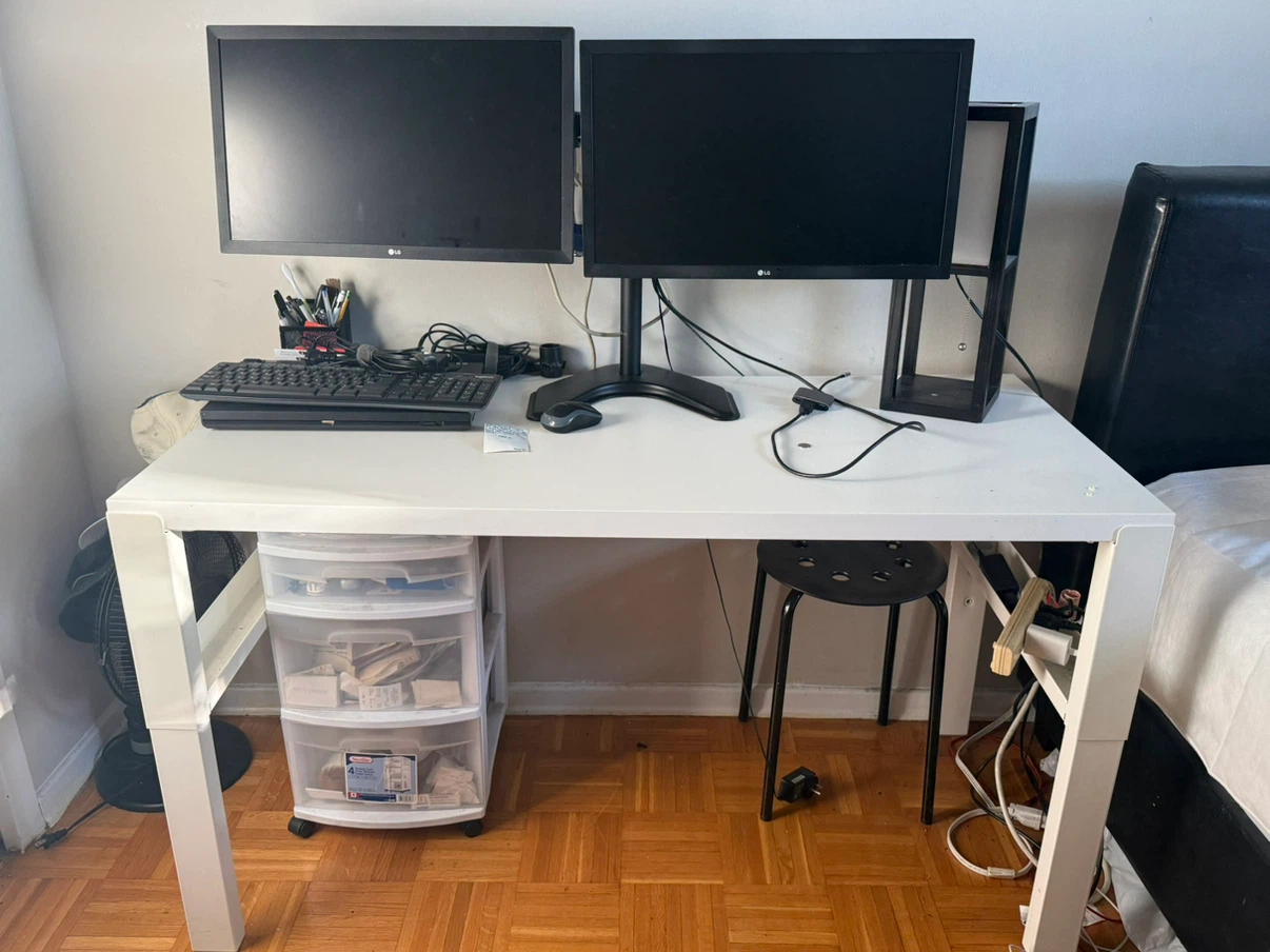 White Computer Desk