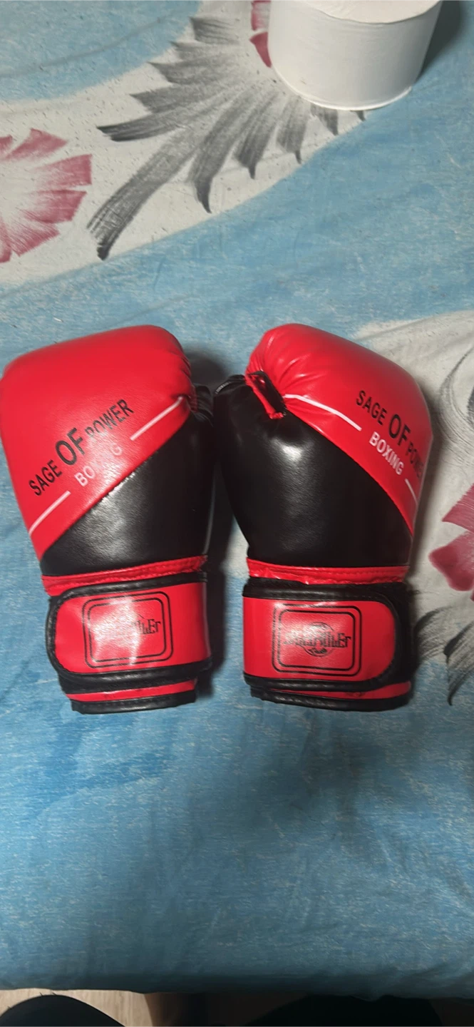Sage of Power Boxing Gloves and Punch Mitts Set - photo 2