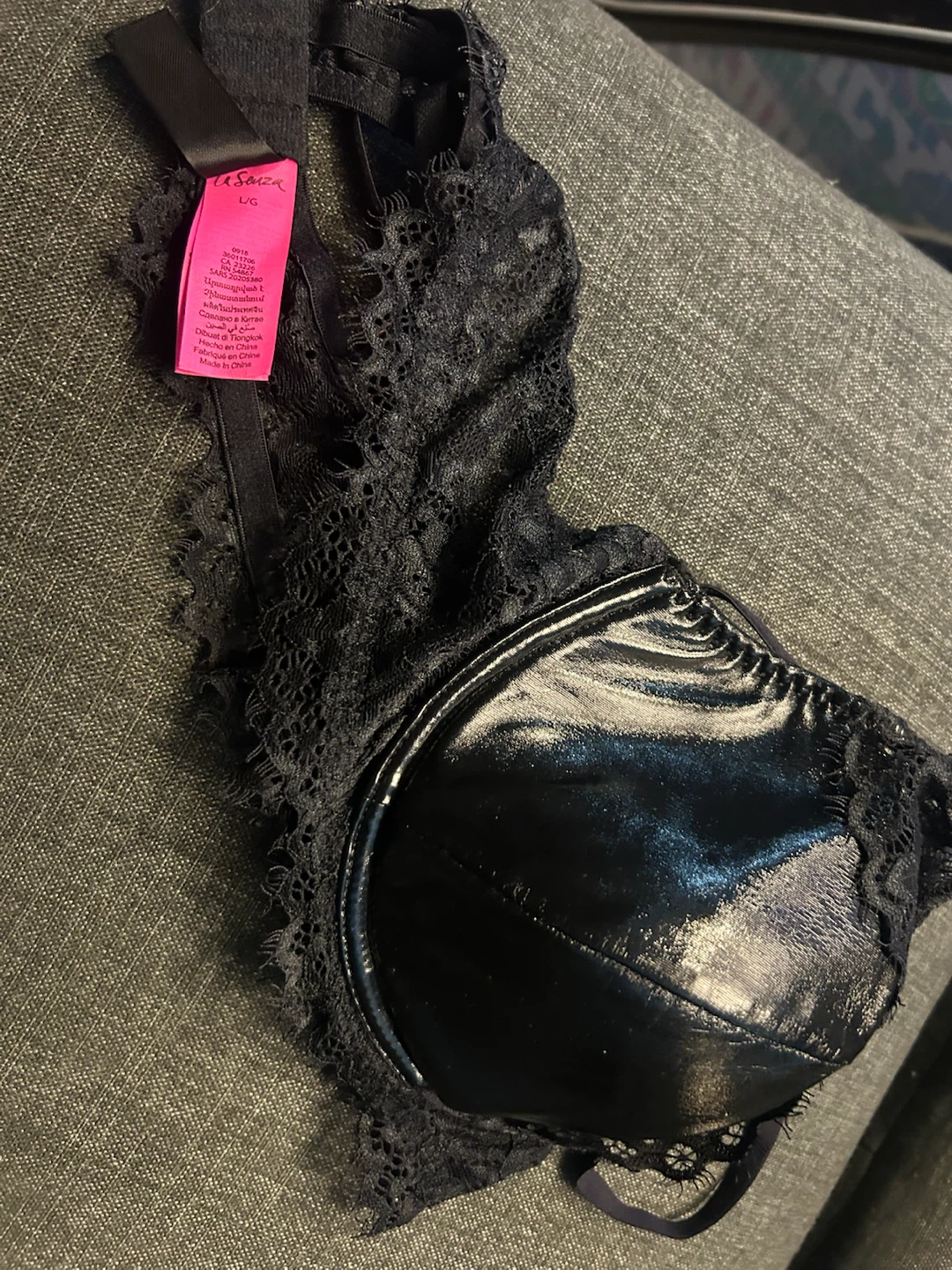 La Senza Black Lace Bra