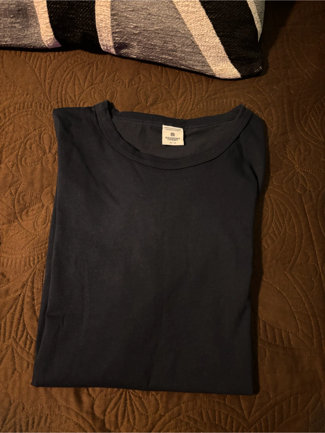 Reigning Champ T-Shirt Navy Blue XL - photo 4