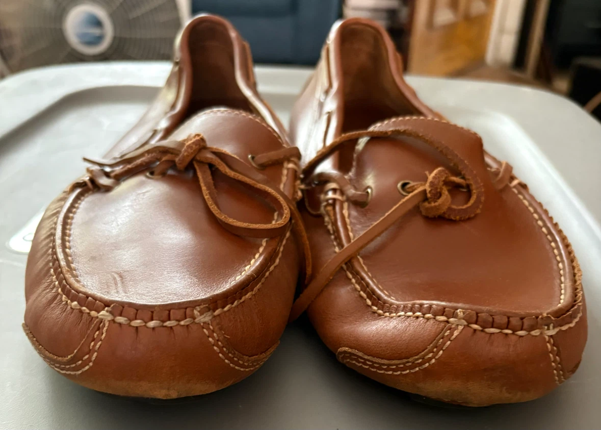 Cole Haan Leather Driving Moccasins - photo 3