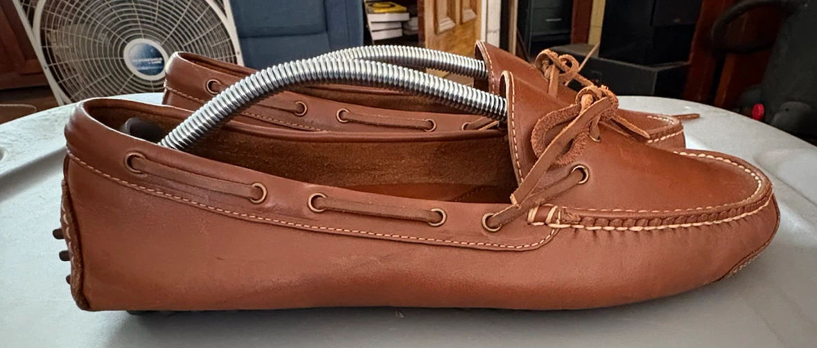 Cole Haan Leather Driving Moccasins - photo 4
