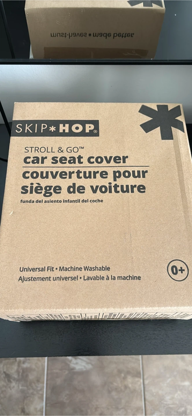 Skip Hop Stroll & Go Car Seat Cover Heather Grey Melange