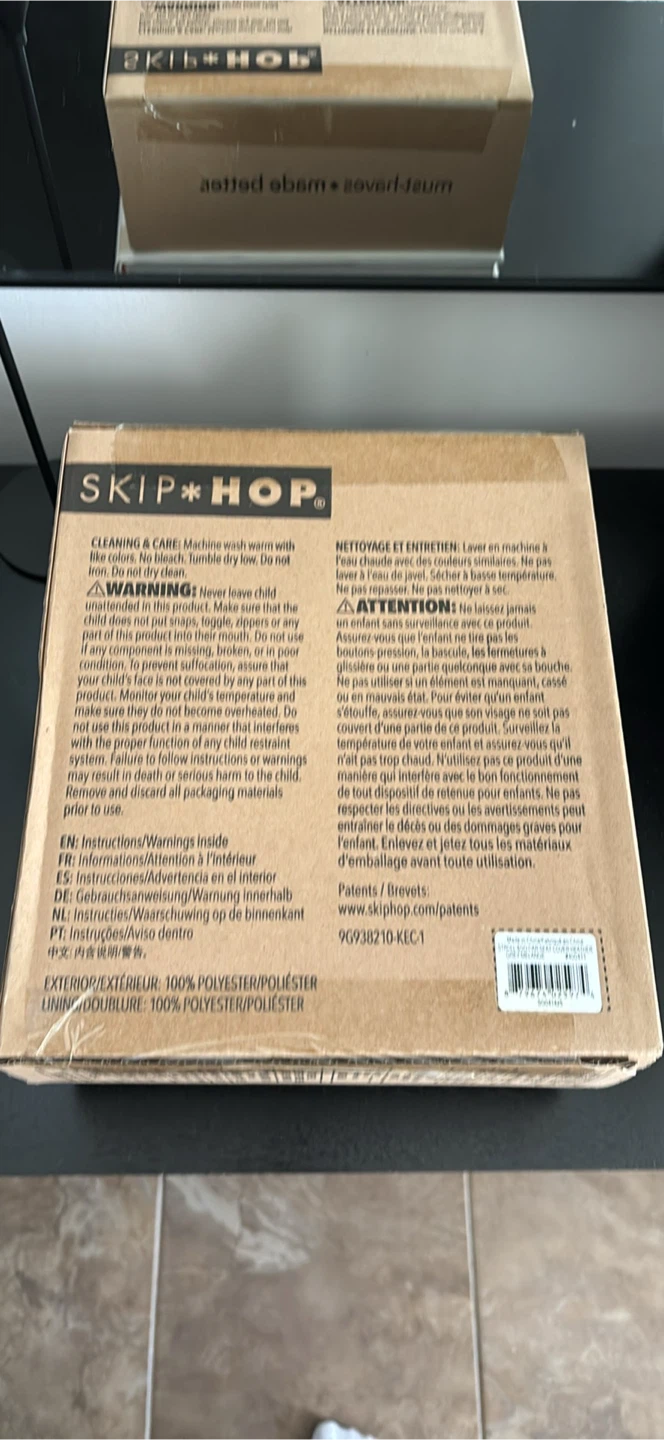 Skip Hop Stroll & Go Car Seat Cover Heather Grey Melange - photo 3