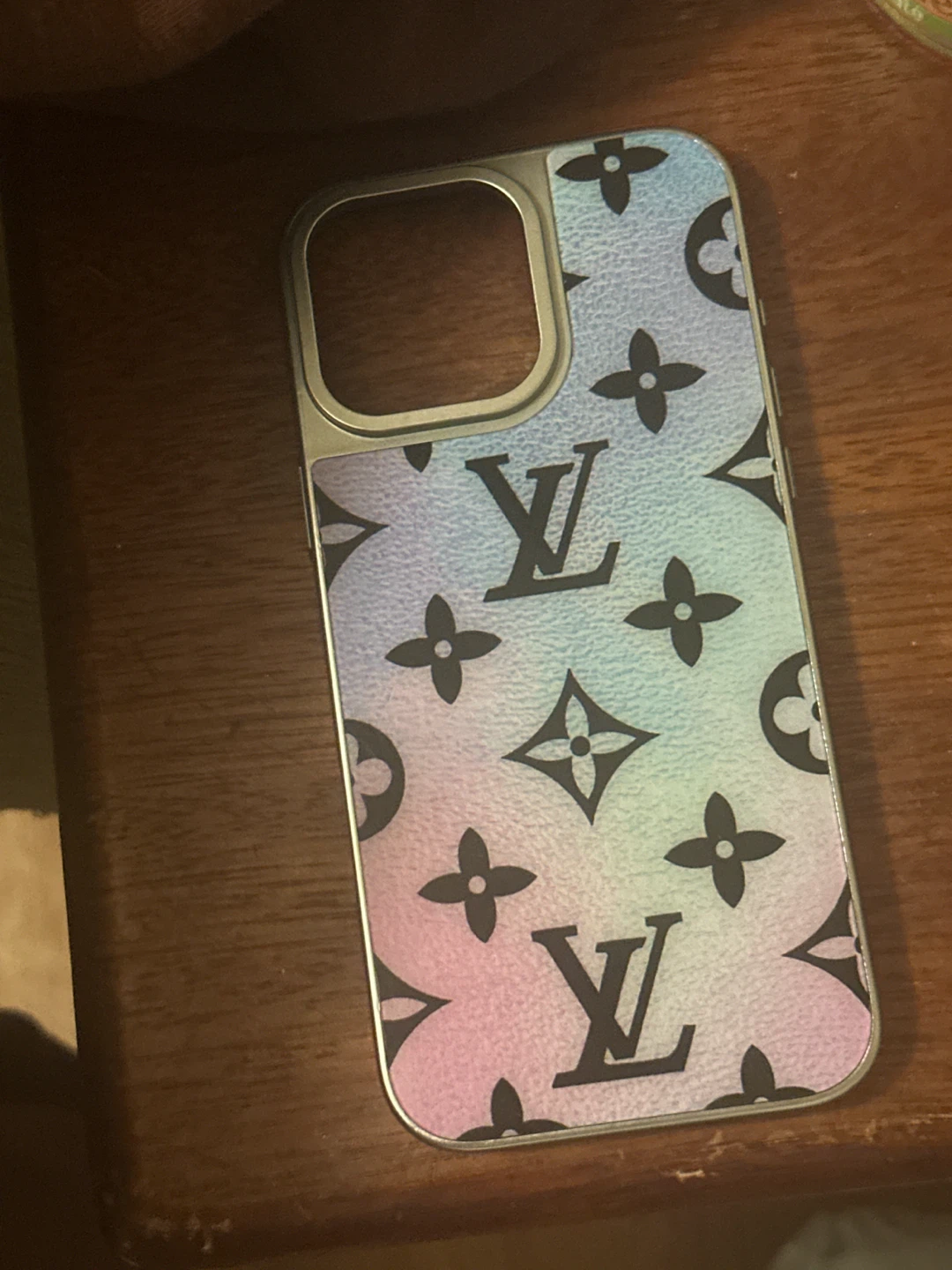 LV Pattern Phone Case for iPhone 16 Pro Max