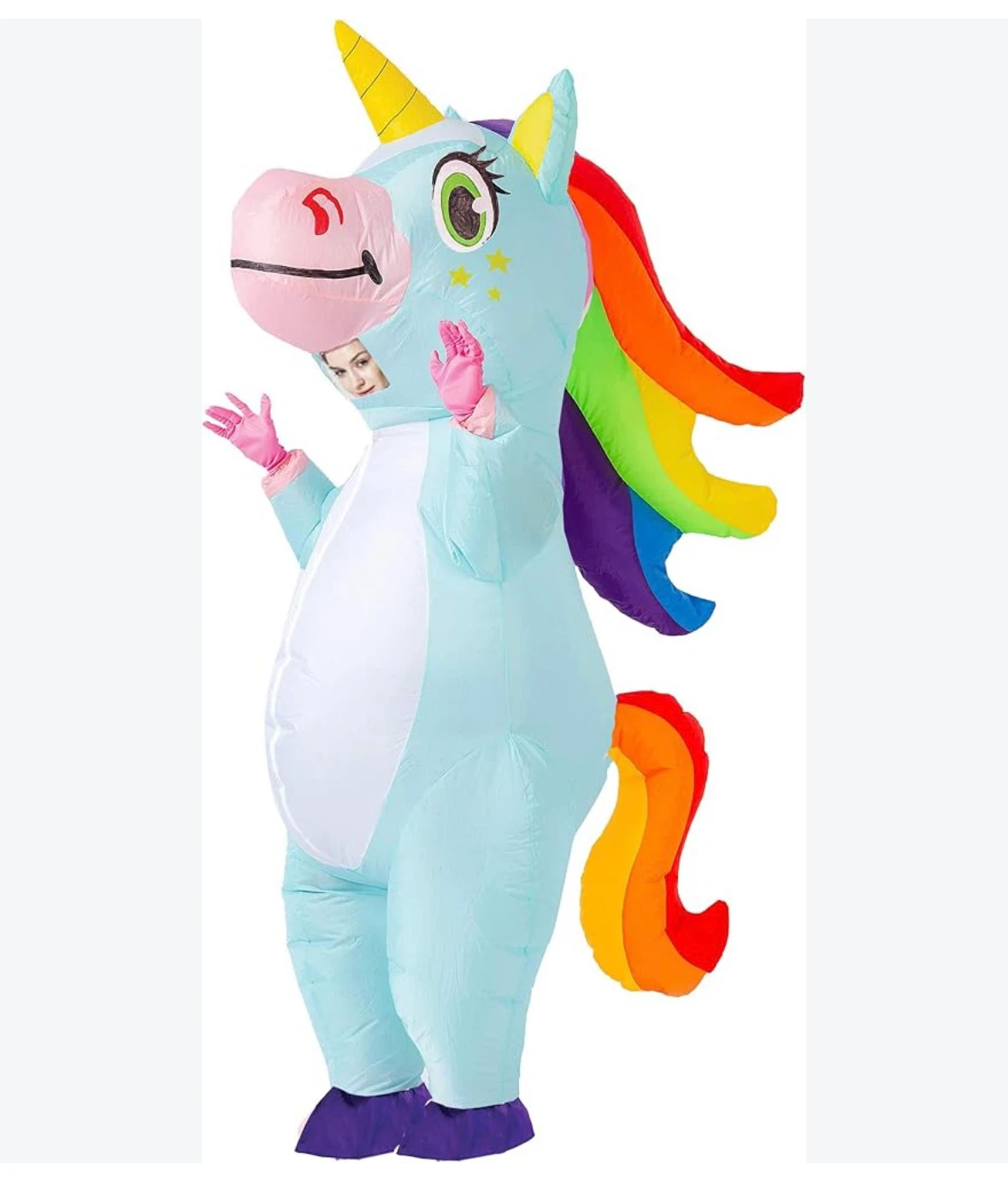 Inflatable Unicorn Costume
