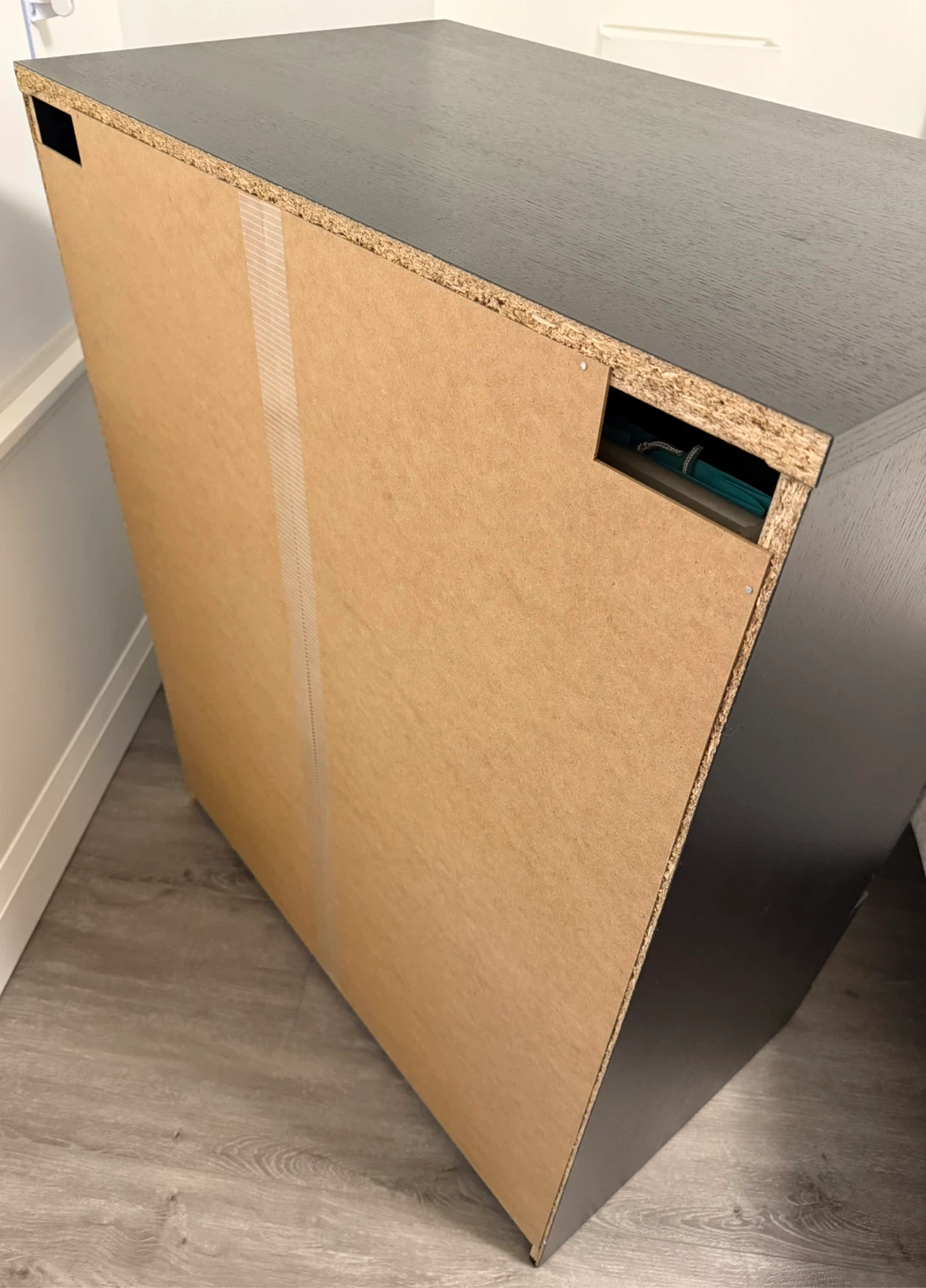 IKEA MALM Black 4-Drawer Chest - photo 3