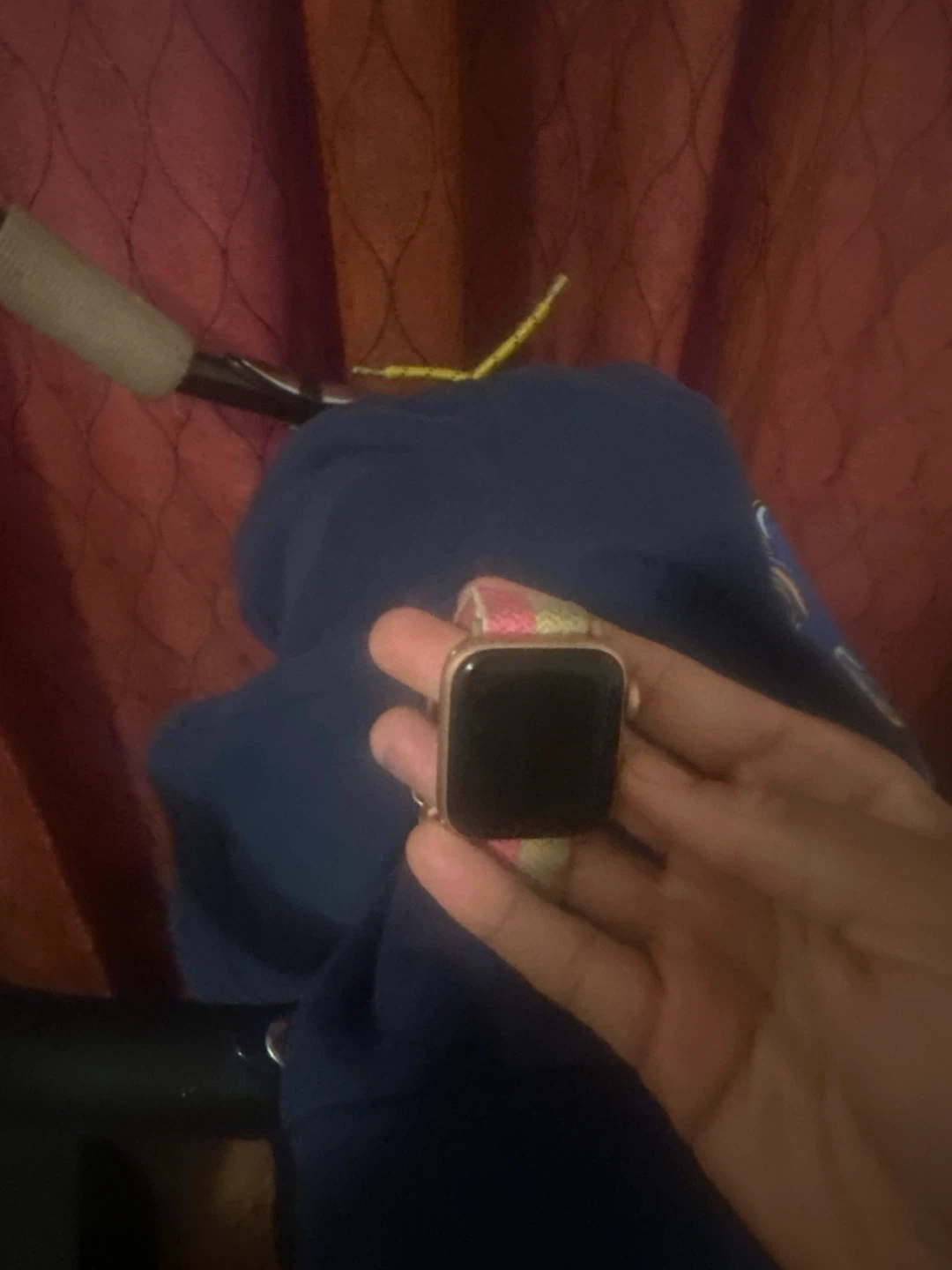Apple Watch Gold with Striped Band
