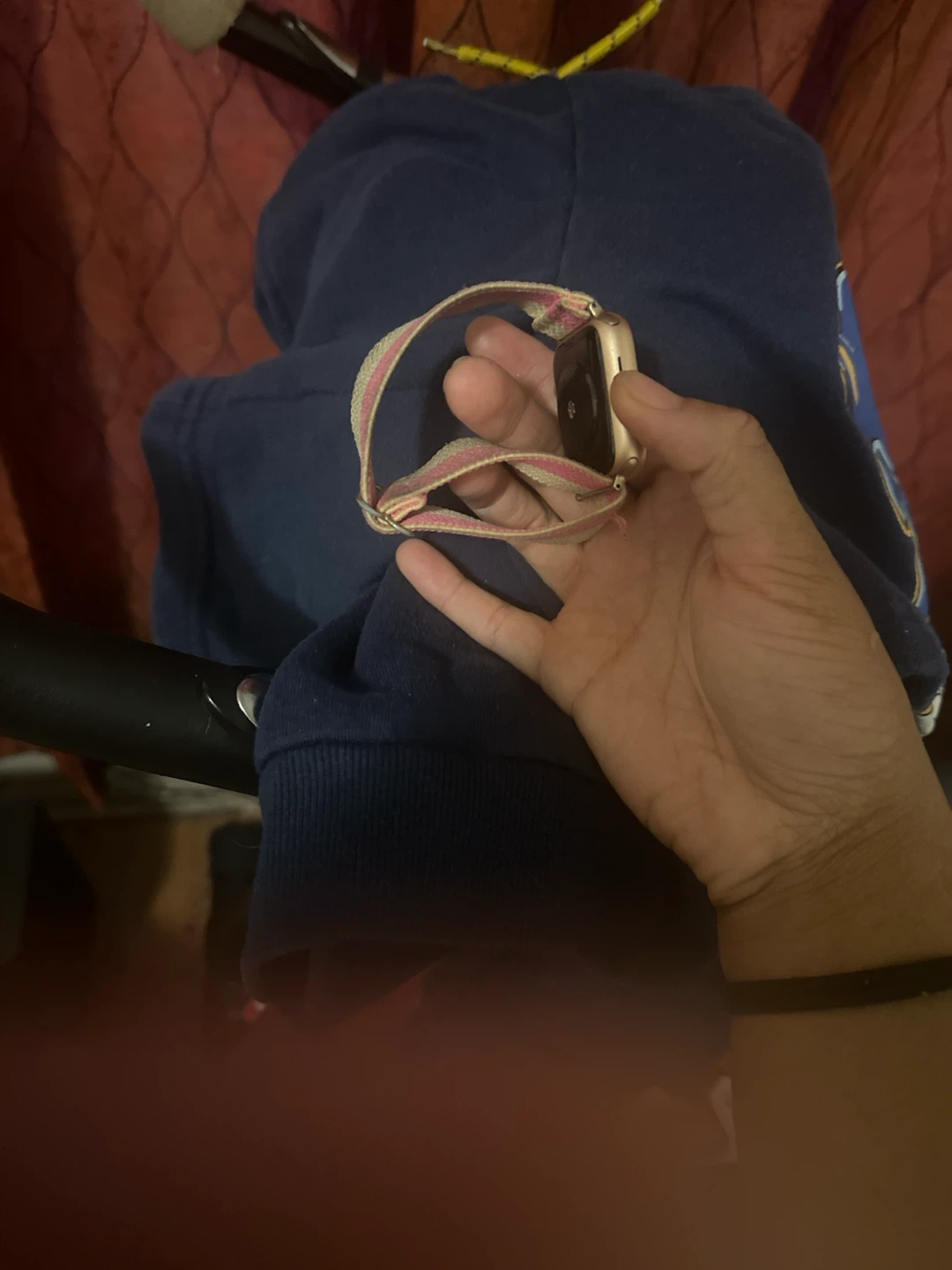 Apple Watch Gold with Striped Band - photo 2