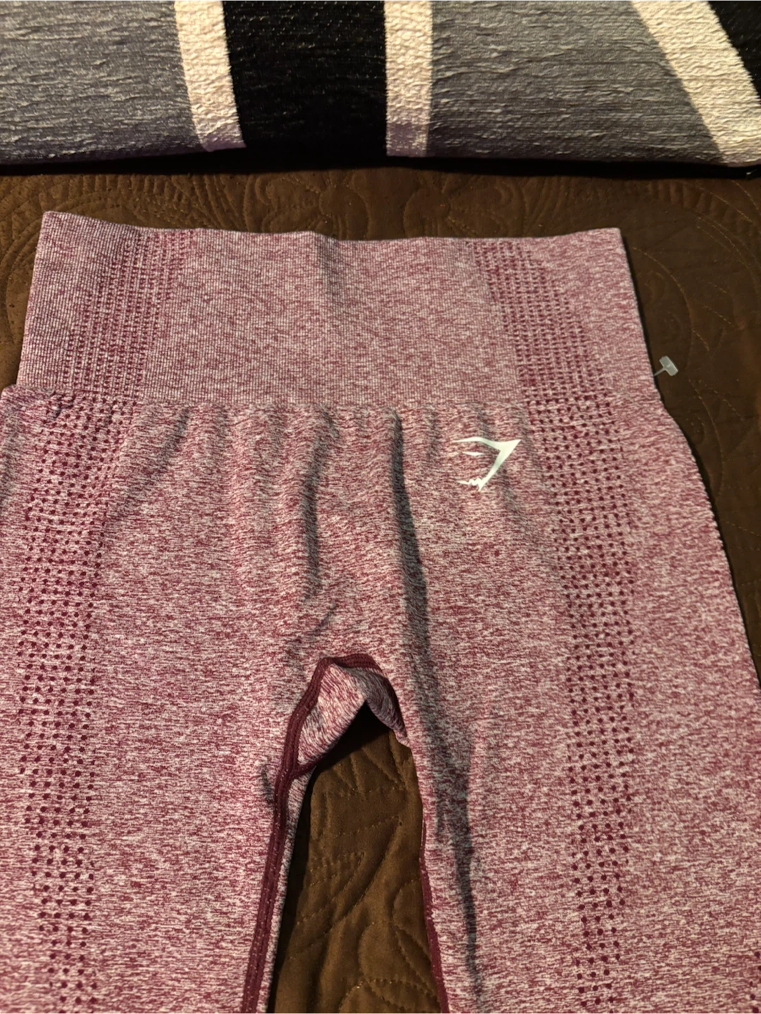 Gymshark Women's Seamless Leggings - Maroon - photo 2