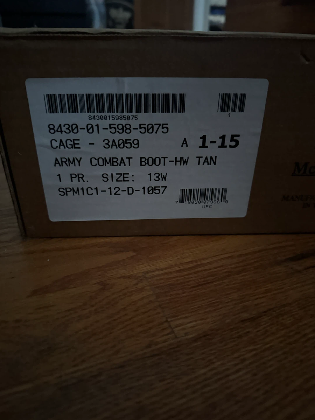 McRae Hot Weather Army Combat Boots 13W - photo 2