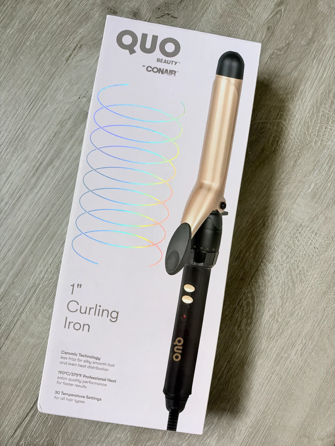 Quo Beauty by Conair 1 inch Curling Iron