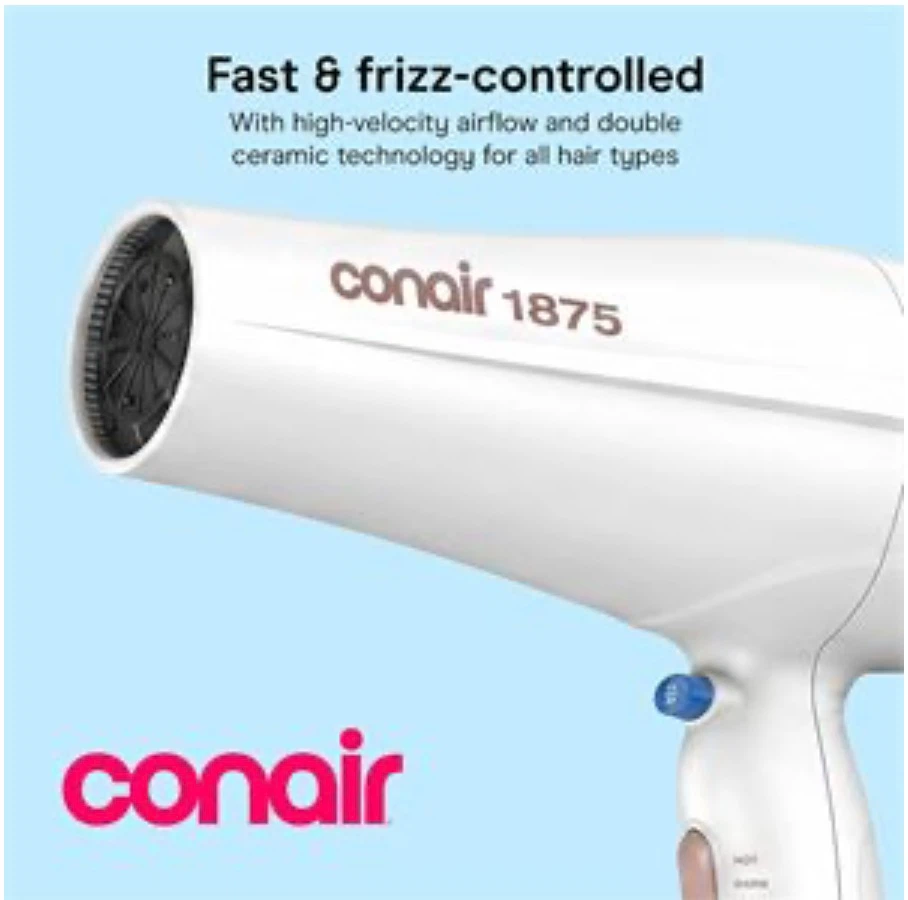 Conair 1875 Watt Double Ceramic Hair Dryer - photo 2
