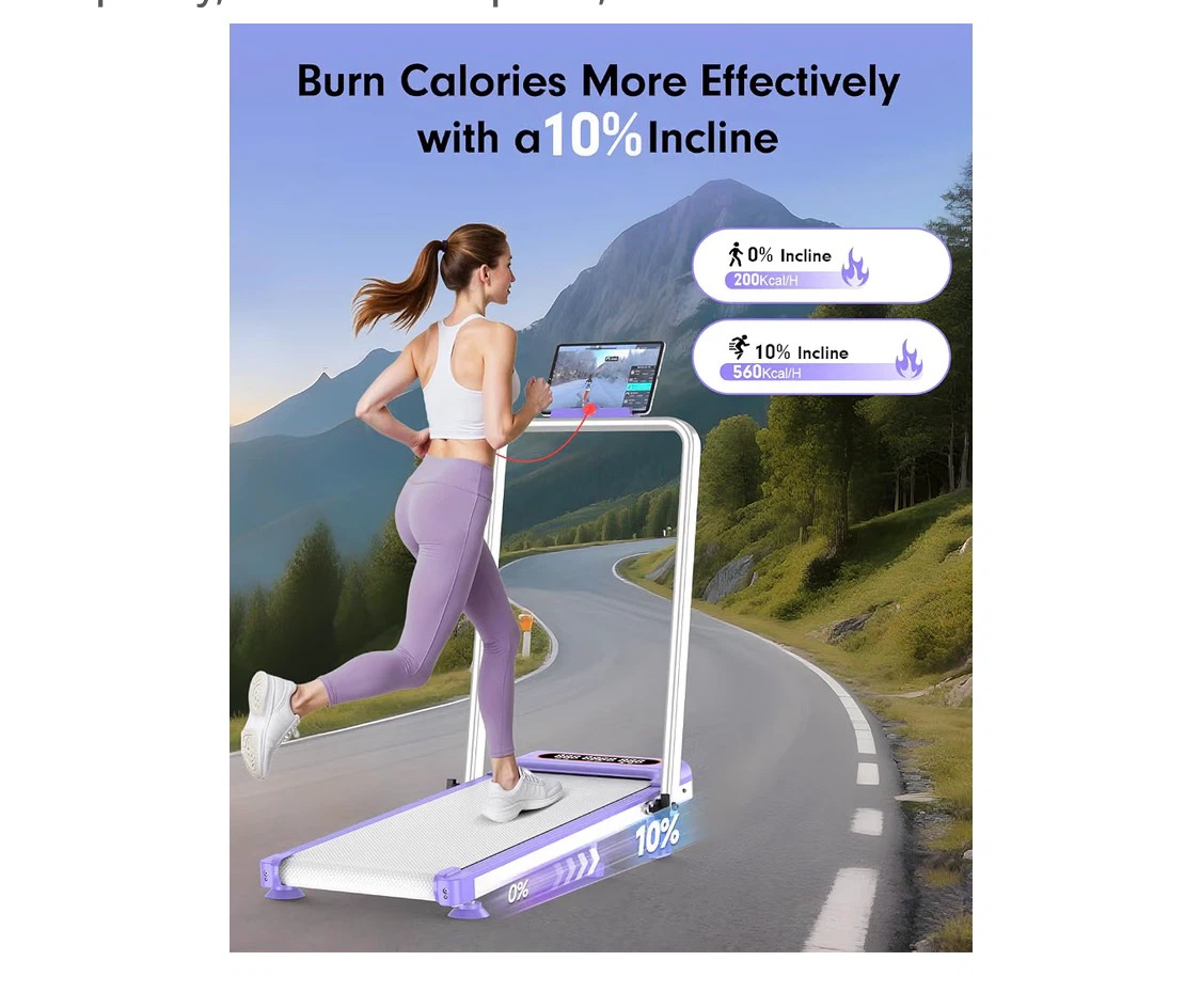 Trisomy 4-in-1 Foldable Treadmill Walking Pad