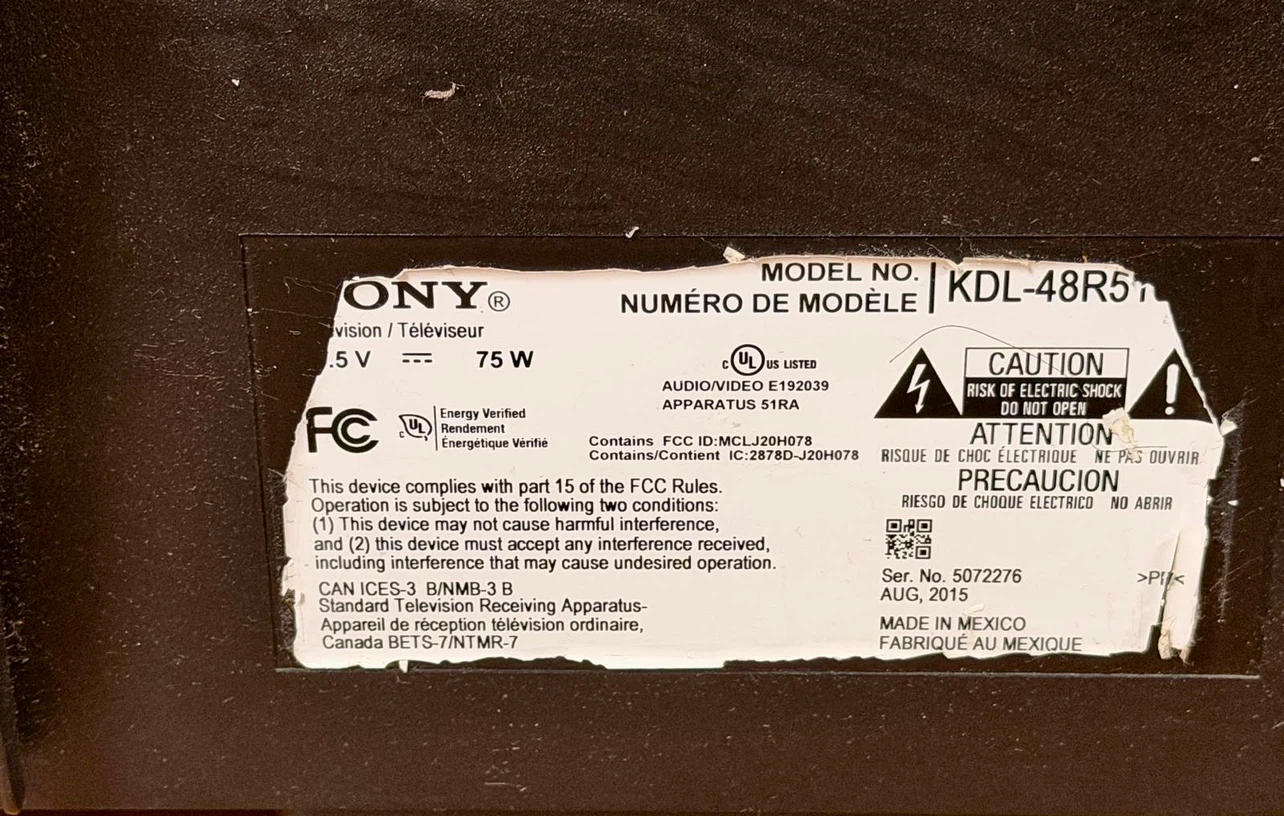 Sony Tv 48inch - photo 2