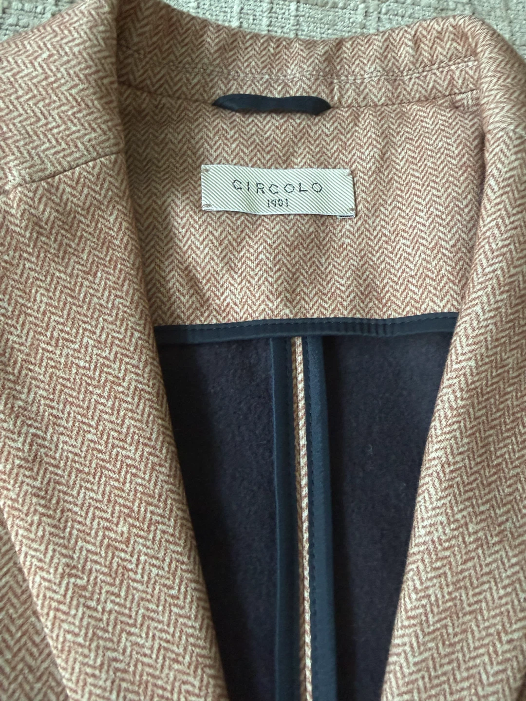 Circolo 1901 Herringbone Blazer made in Italy XS - photo 2