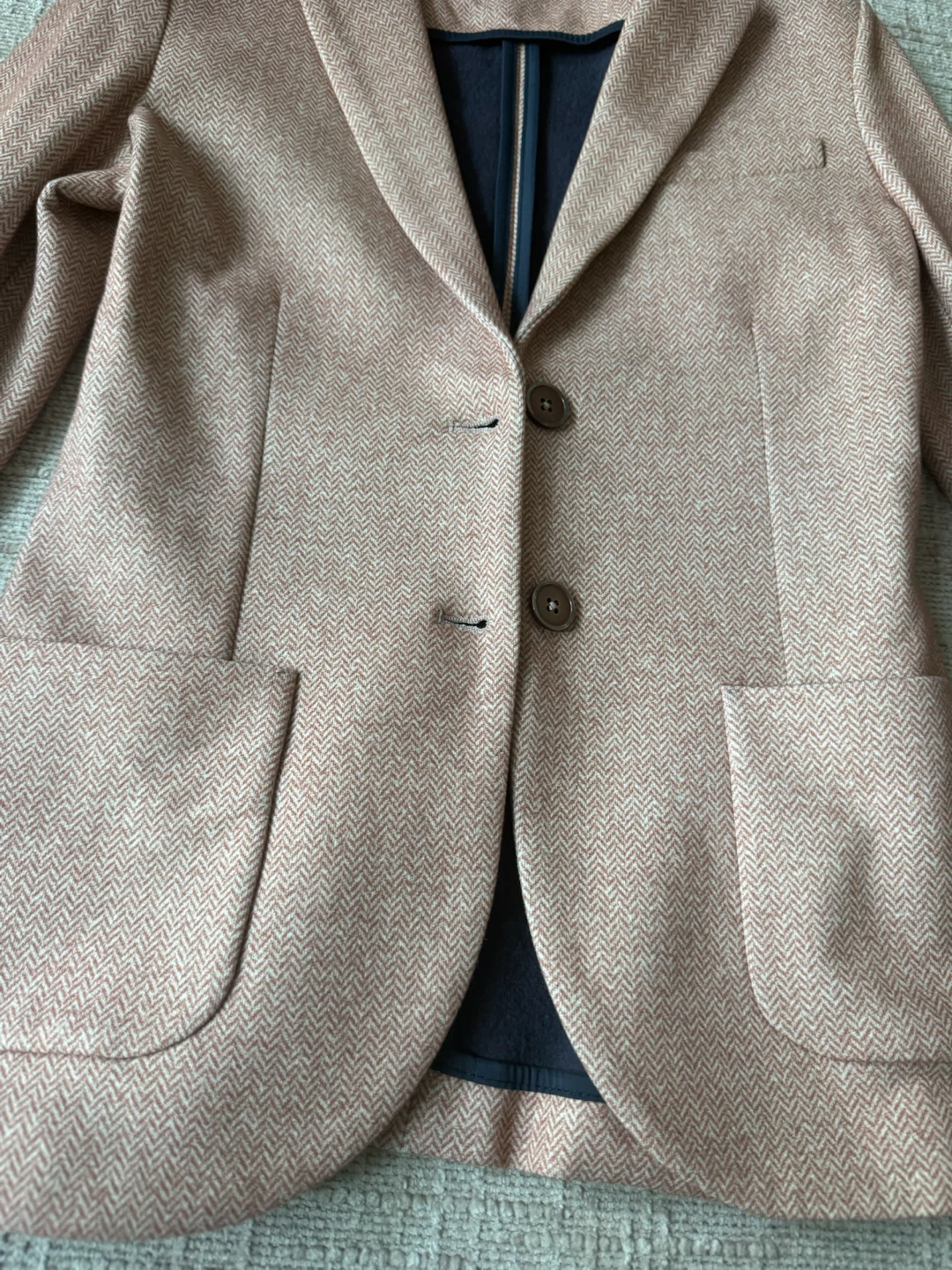Circolo 1901 Herringbone Blazer made in Italy XS - photo 3