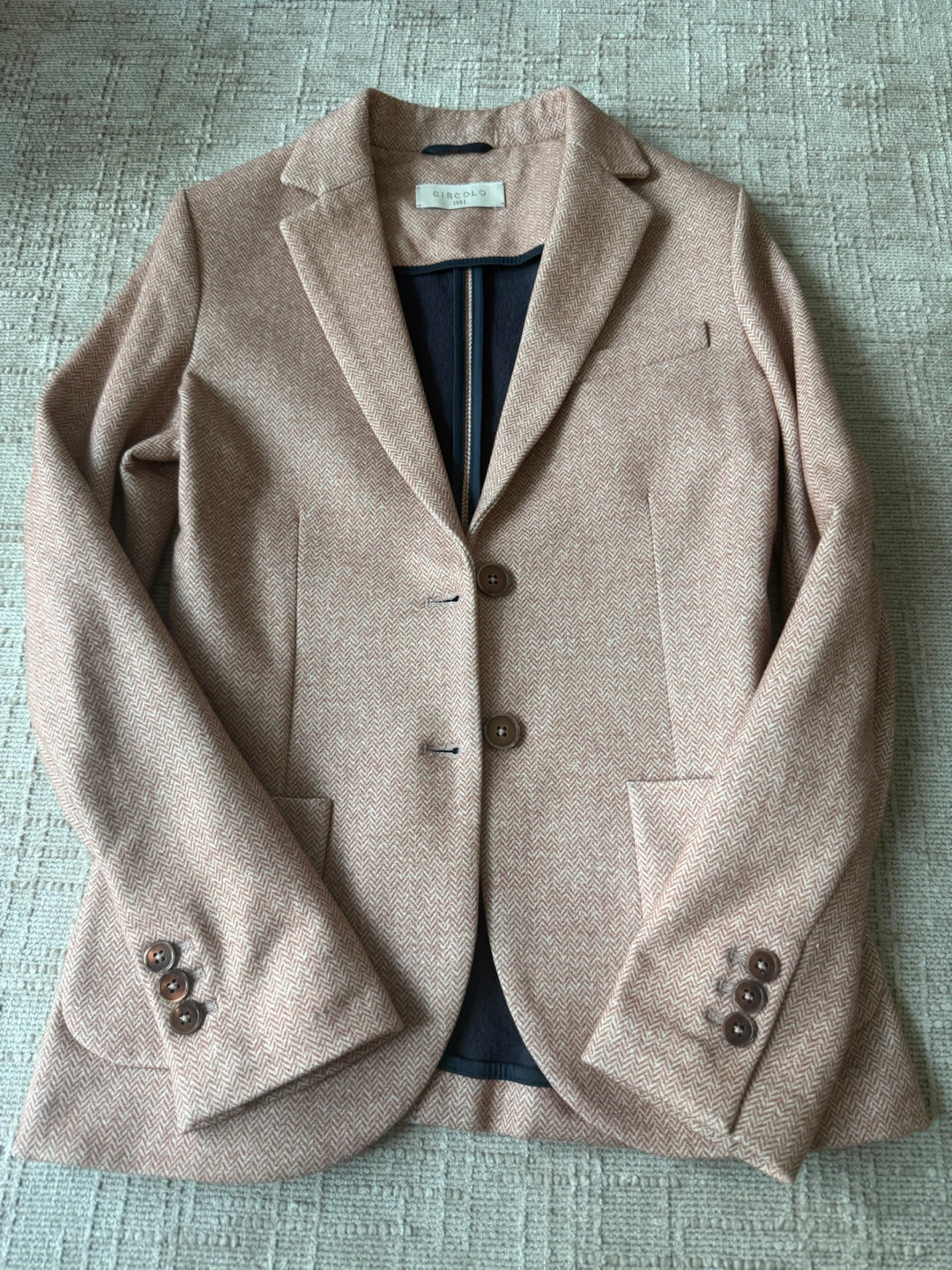 Circolo 1901 Herringbone Blazer made in Italy XS - photo 5
