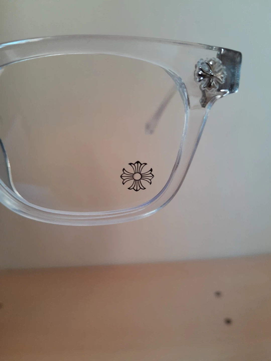 Chrome Hearts Clear Frame Glasses - photo 3