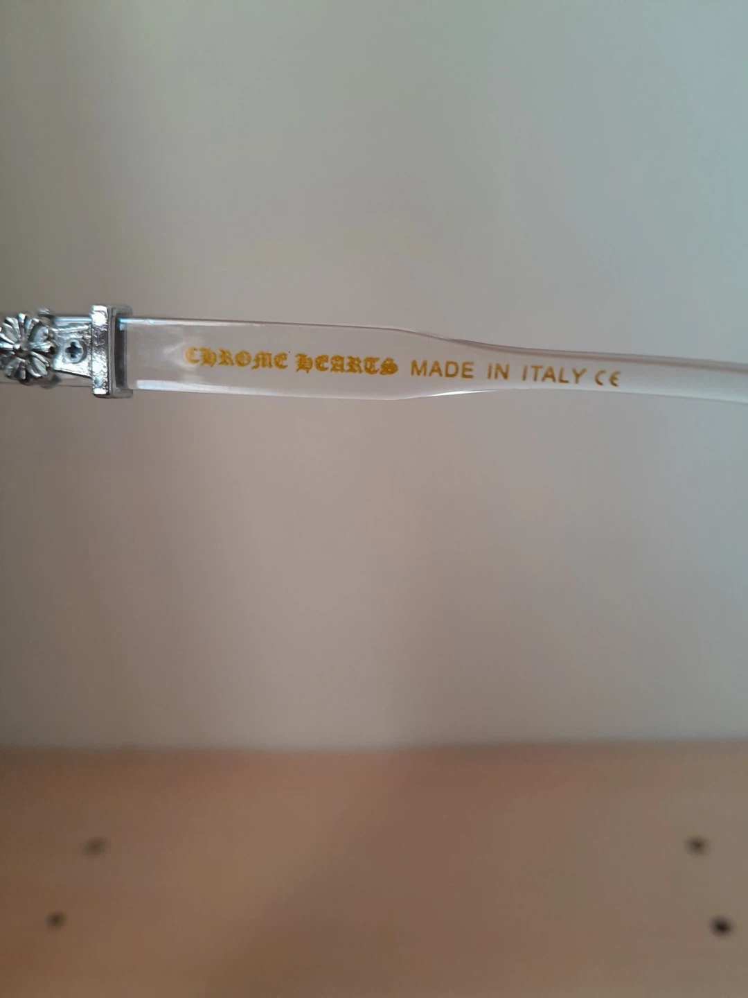 Chrome Hearts Clear Frame Glasses - photo 4