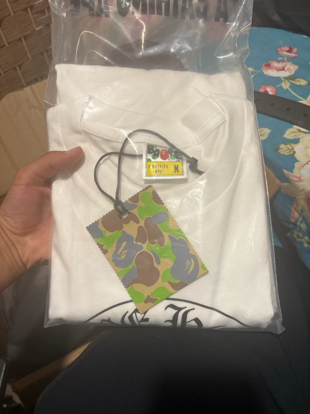 Chrome Hearts x A Bathing Ape White T-Shirt - photo 2